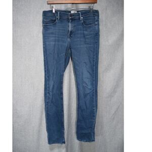 FRAME Denim L'Homme Slim Jeans Medium Wash Mens 32